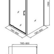 Reikalinga dušo kabina (sienelė ir durys)