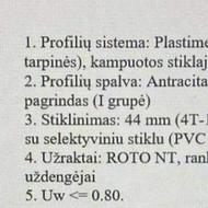 Plastikiniai langai, gamyba