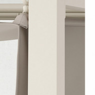 Terasos aliuminė stoginė su stiklu