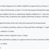 Uzbaigti java programavimo kursini darba iki vasario 4d
