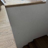 Stiklo tvorelė / turėklai laiptams