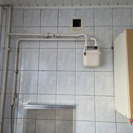 Dujų skaitiklio perkėlimas