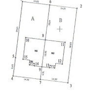 Užklausa dėl tvoros (rombo / žaliuzinė skarda) – A sklypas