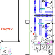 Reikalingas patalpų funkcinis planas ir DWG