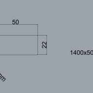Metalinė detalė , juosta (pjovimas lazeriu)