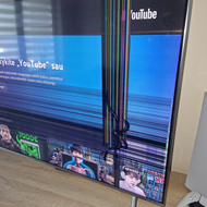 TV Samsung QE49Q6FNAT įtrūko ekranas