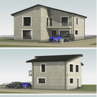 Dežutes Statyba (pamatai ,muro darbai , Stogas