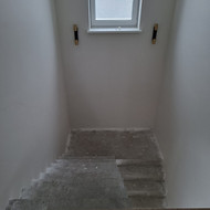 Medinių laiptų pagaminimo ir sumontavimo ant betoninės laiptų dangos