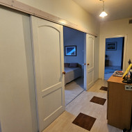 Sumontuoti naują sistemą ir atnaujinti duris