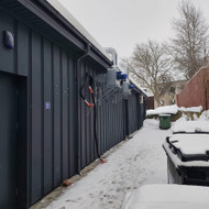 Pajungti trifazius pramoninius ventiliatorių variklius