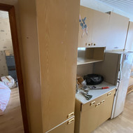 Senų baldų išvežimas