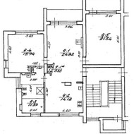 Penkių aukštų daugiabučio galinės sienos apšiltinimas, Švyturio g 23 Vilnius
