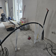 Vandentiekio, kanalizacijos įrengimas