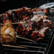 Grill meistro gimtadienio vakarienei ir užkandžiams