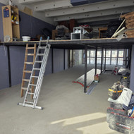 Prduotuvės-sandėlio interjero kūrimas