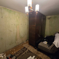 Seno buto sienų dažymas