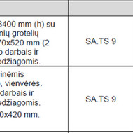 Kviečiame pateikti pasiūlyma transfortorinės vartams, durims su montavimo paslauga