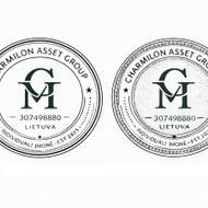 Apvalaus antspaudo vektorinio maketo (SVG) paruošimas pagal pateiktą eskizą