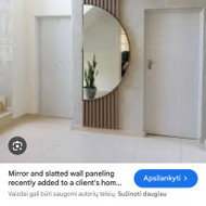 Veidrodžio ir dušo stiklo sienelės gamyba