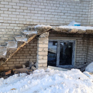 Betoninių laiptų ardymas