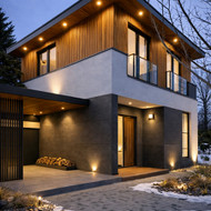 Architekto atnaujinti namo fasado dizainą