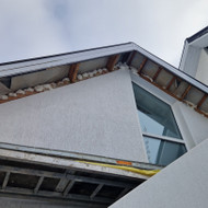 Pakalimo plastikinių lentelių montavimas