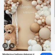 Balionu sienele šventei