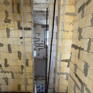 Reikia užmūryti skyle 7m x 0.6m