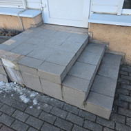 Lauko laiptų plytelės