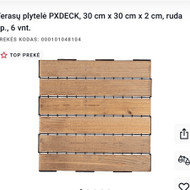 Atvežti iš Šiaulių į Vilnių 42 terasos plyteles