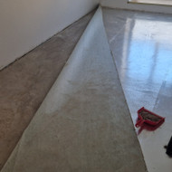 Grindų lyginimas, laminato klojimas