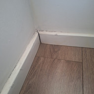 Apvadų tvarkymas kampe