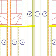 Reikia isbetonuoti perdangą apie 200 kv/m.