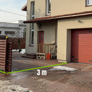 Pravesti elektros kabelį po kiemu