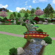 Landšafto projekto įgyvendinimas 1 ha teritorijoje