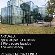 Šilumą atspindinčios plėvelės ant pastato fasado langų klijavimas