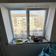 Naujos palangės montavimas + balkono durų tvarkymas