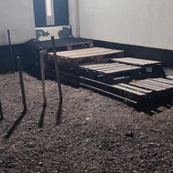 Laiptai iš trinkelių