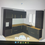 Stalviršio gamyba ir montavimas virtuviniui