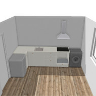 IKEA virtuvės baldų surinkimas