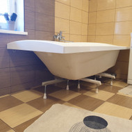 Vonios apsegimas plytelėmis