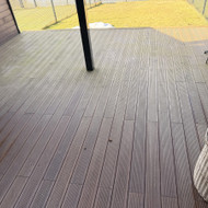 Terasos valymas, alyvavimas