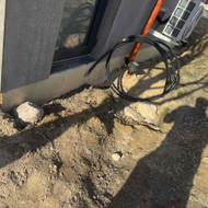 Reik nuarmuot 45 metrus namo rostverko