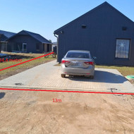 Tvoros stulpai bei lietaus nuotekų įrengimas