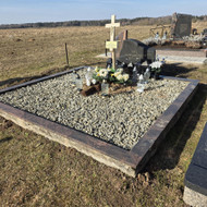 Granito plokštės kapams, dengimas