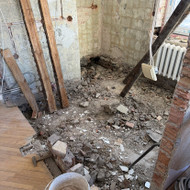 Paruosti ir isbetonuoti grindis