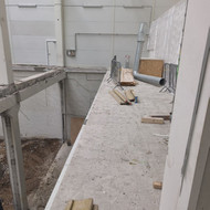 Perdangos kraštų betonavimas