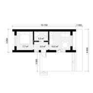 50 m2 projektavimas ir statybos leidimo gavymas
