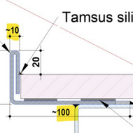 Metalo lankstinys 34 vnt viso 51 m