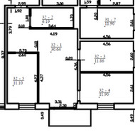 Naujos statybos buto pilnas įrengimas Vilniuje.